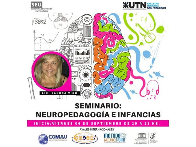 "Neuropedagogía e infancias" en UTN será el tema de un nuevo Seminario - Taller