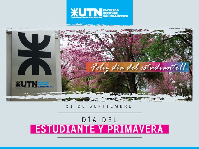 ¡Feliz día del estudiante y bienvenida primavera!