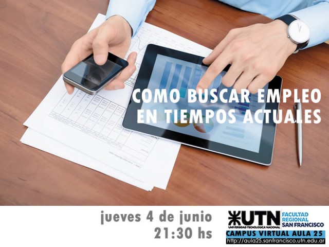 Aula 25: capacitarán sobre cómo buscar trabajo en tiempos actuales