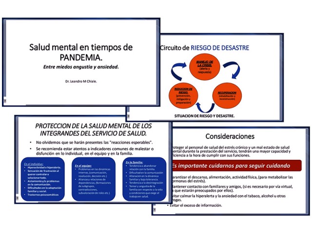 A través de Aula 25, se brindó una charla online sobre salud mental en tiempos de pandemia