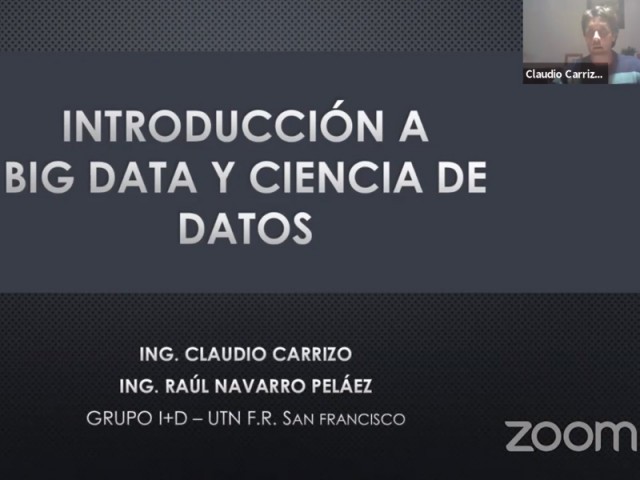 Ciencia de datos y Big Data, eje de una de las disertaciones de nuestros investigadores