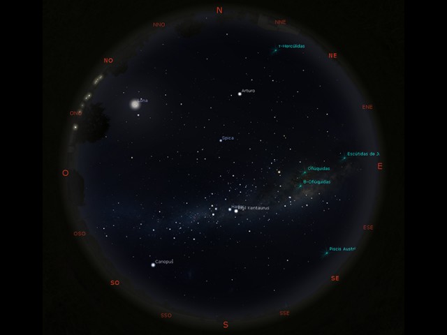 Observatorio Astronómico: guía para identificar objetos en el cielo nocturno de junio