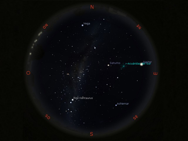 Observatorio Astronómico de la UTN: Mapa del cielo de septiembre