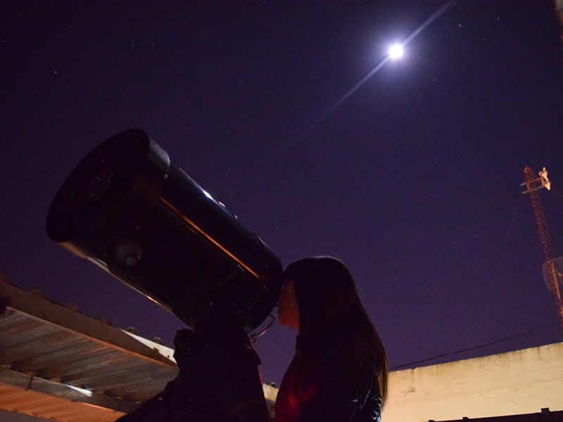 En septiembre, desde el Observatorio se verá la Luna y los planetas Saturno y Venus