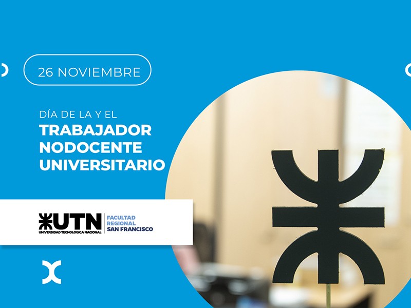 26 de noviembre - Día del Trabajador/a Nodocente Universitario/a