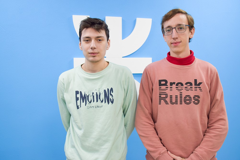 Por primera vez, dos estudiantes fueron elegidos abanderados de nuestra Facultad