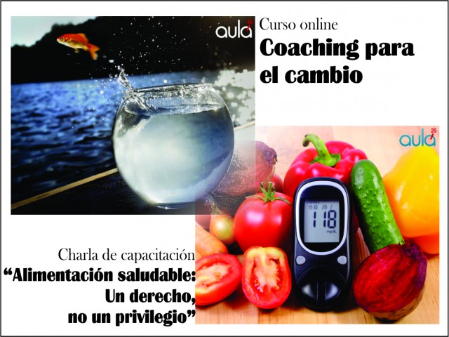 Aula 25: Curso sobre Coaching y charla de alimentación saludable