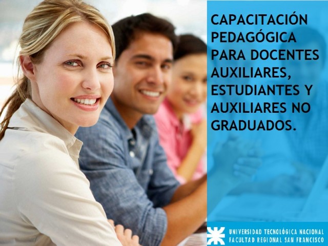 Inscriben en Curso de Capacitación Pedagógica para Docentes Auxiliares