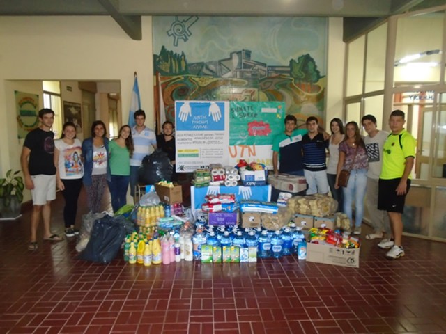 Finalizó con éxito la colecta solidaria