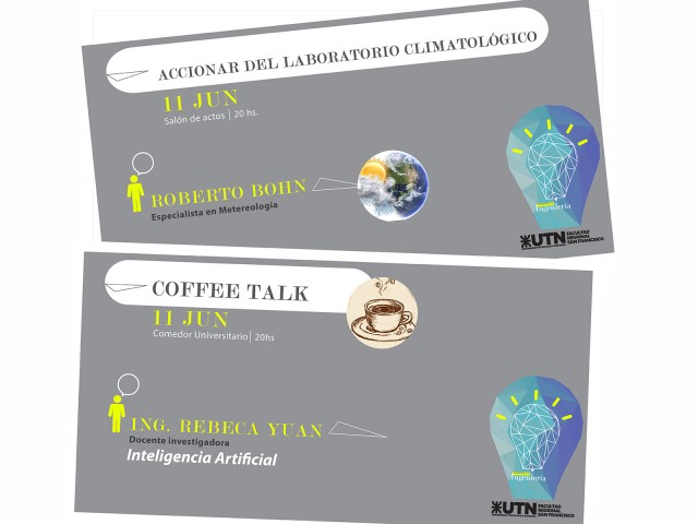 Laboratorio Climatológico e Inteligencia Artificial, los temas de las charlas de hoy