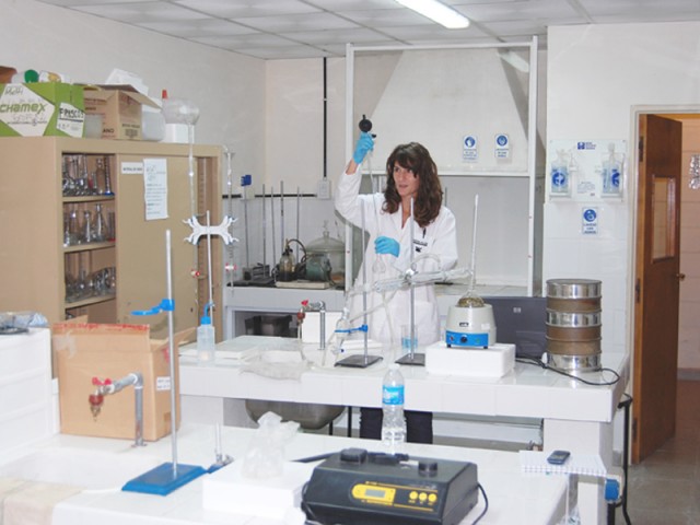 Importante crecimiento del Laboratorio de Química