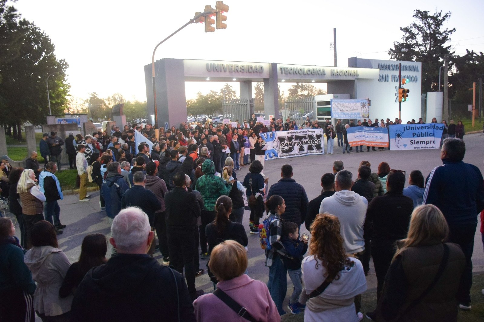 La UTN San Francisco se sumó a la Marcha Federal Universitaria